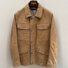 [홍콩명품.TOM FORD] 톰포드 25SS 로고 레더 가죽 카라 자켓 (2컬러), BM23819, TOM, 레플리카의류,미러급사이트