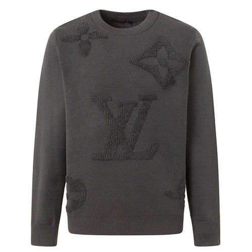 [홍콩명품.LOUIS VUITTON] 루이비통 25SS 로고 모노그램  니트 스웨터 (2컬러), BM23917, S1F, 레플리카의류,미러급사이트