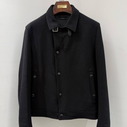 [홍콩명품.TOM FORD] 톰포드 25SS 로고 울 카라 자켓 (블랙), BM23920, TOM, 레플리카의류,미러급사이트
