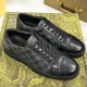 [홍콩명품.LOUIS VUITTON] 루이비통 25SS 로고 다미에 레더 가죽 운동화 (블랙), SE5889, S1, 명품스니커즈,운동화,구두,로퍼,하이탑,신발