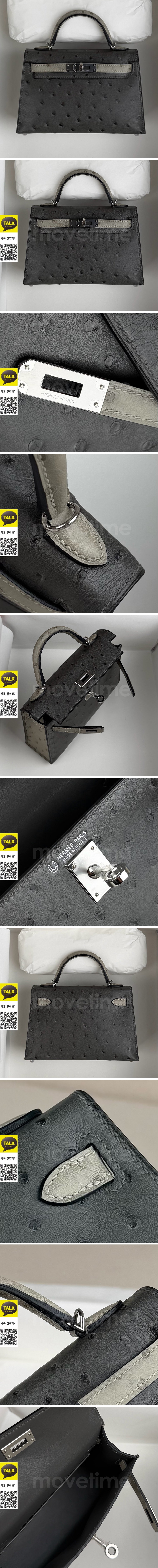 [가격문의][홍콩명품.Hermes] 에르메스 25SS 로고 Mini Kelly 토트백 핸드백 (블랙-은장), BGM5380, BDA, 홍콩명품가방,명품쇼핑몰,크로스백,핸드백,구매대행