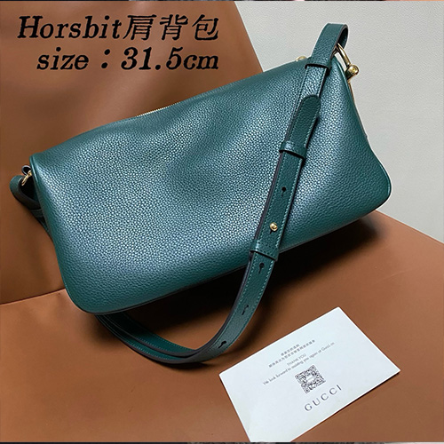 [홍콩명품.Gucci] 구찌 25SS 로고 Horsebit 숄더백 860787 (그린), BGM5396, GU2, 홍콩명품가방,명품쇼핑몰,크로스백,핸드백,구매대행