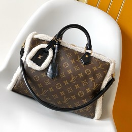 [홍콩명품.LOUIS VUITTON] 루이비통 25SS 로고 모노그램 스피디 소프트 30 테디 백 M26326 (브라운), BGM5415, GU2, 홍콩명품가방,명품쇼핑몰,크로스백,핸드백,구매대행