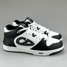 [홍콩명품,Christian Dior] 디올 25SS 로고 남여 B57 스니커즈 운동화 (블랙-화이트), SE5939, S3, 명품스니커즈,운동화,구두,로퍼,하이탑,신발