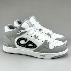 [홍콩명품,Christian Dior] 디올 25SS 로고 남여 B57 스니커즈 운동화 (그레이-화이트), SE5940, S3, 명품스니커즈,운동화,구두,로퍼,하이탑,신발
