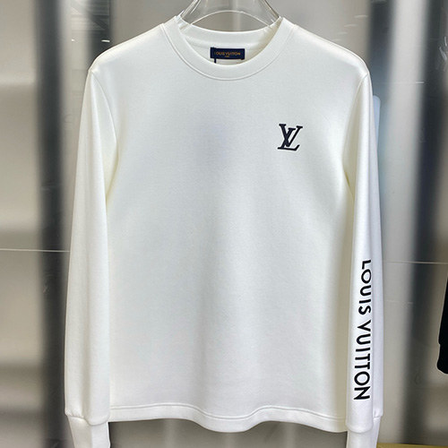 [홍콩명품.LOUIS VUITTON] 루이비통 25SS 로고 프린트 맨투맨 티셔츠 (2컬러), BM24183, HH, 레플리카의류,미러급사이트