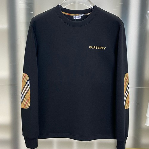 [홍콩명품.Burberry] 버버리 25SS 로고 자수 맨투맨 티셔츠 (2컬러), BM24184, HH, 레플리카의류,미러급사이트