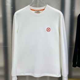 [홍콩명품.Hermes] 에르메스 25SS 로고 자수 맨투맨 티셔츠 (2컬러), BM24185, HH, 레플리카의류,미러급사이트