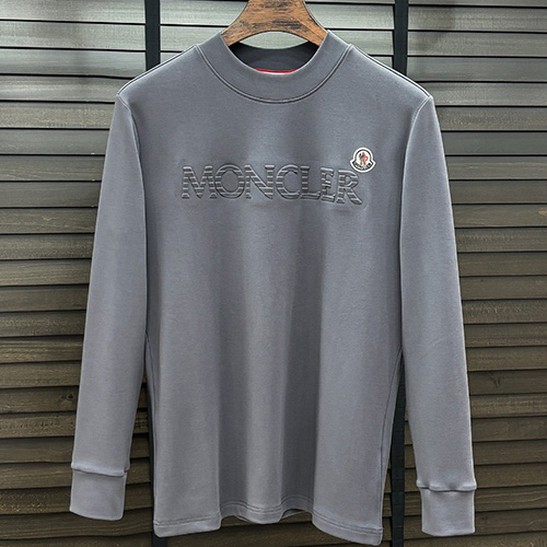 [홍콩명품.MONCLER] 몽클레어 25SS 로고 코튼 긴팔 티셔츠 (4컬러), BM24193, HH, 레플리카의류,미러급사이트