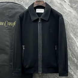 [가격문의][홍콩명품.Brunello Cucinelli ] 브루넬로 쿠치넬리 25SS 로고 자수 구스다운 캐시미어 카라 패딩 자켓 (2컬러), BM24213, HH, 레플리카의류,미러급사이트