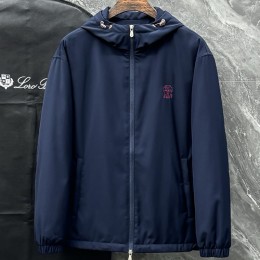 [가격문의][홍콩명품.Brunello Cucinelli ] 브루넬로 쿠치넬리 25SS 로고 자수 후드 구스다운 패딩 파카 자켓 (2컬러), BM24216, HH, 레플리카의류,미러급사이트