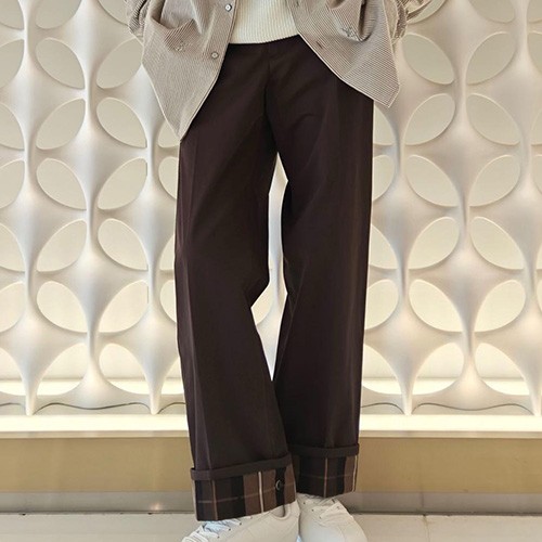 [홍콩명품.LOUIS VUITTON] 루이비통 25SS 로고 팬츠 바지 1AIK17 (브라운), BM24252, KK, 레플리카의류,미러급사이트