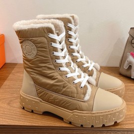 [홍콩명품.Hermes] 에르메스 25SS 로고 여성 시어링 레이어드 부츠 (4컬러), SE6000, GHS, 명품스니커즈,운동화,구두,로퍼,하이탑,신발