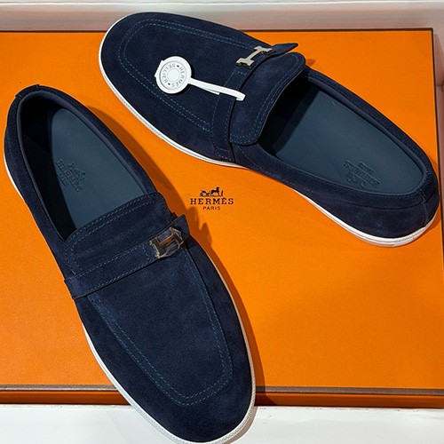 [홍콩명품.Hermes] 에르메스 25SS 로고 레더 가죽 구두 로퍼 (4컬러), SE6019, S2, 명품스니커즈,운동화,구두,로퍼,하이탑,신발