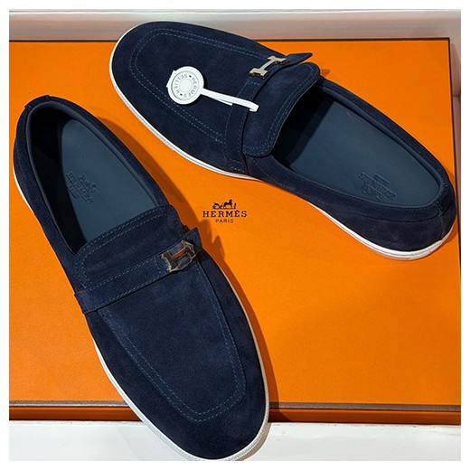 [홍콩명품.Hermes] 에르메스 25SS 로고 레더 가죽 구두 로퍼 (4컬러), SE6019, S2, 명품스니커즈,운동화,구두,로퍼,하이탑,신발