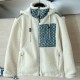 [홍콩명품.LOUIS VUITTON] 루이비통 25SS 로고 모노그램 후드 플리스 자켓 1AIQQI (화이트), BM24267, KB, 레플리카의류,미러급사이트