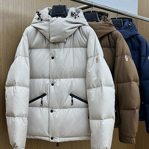 홍콩명품.MONCLER] 몽클레어 26SS 로고 후드 구스다운 패딩 파카 자켓 (3컬러), BM24300, KSM, 레플리카의류,미러급사이트