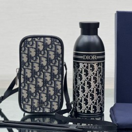 [홍콩명품,Christian Dior] 디올 26SS 로고 오블리크 텀블러 컵홀더 세트 (2컬러), ET3243, JX, 홍콩명품의류,구매대행,온라인명품