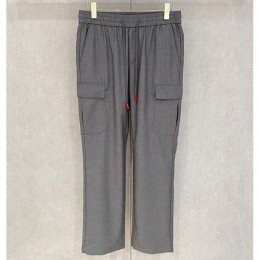 [홍콩명품, KITON] 키톤 26SS 로고 카고 팬츠 바지 (그레이), BM24380, 레플리카의류,미러급사이트