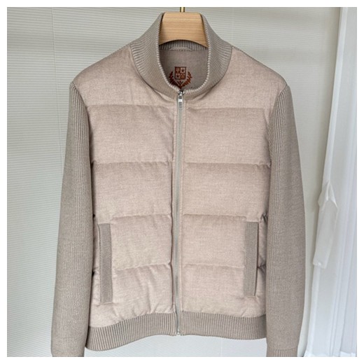 [홍콩명품.Loro Piana] 로로피아나 26SS 로고 레이어드 다운 패딩 자켓 (3컬러), BM24470, HH, 레플리카의류,미러급사이트