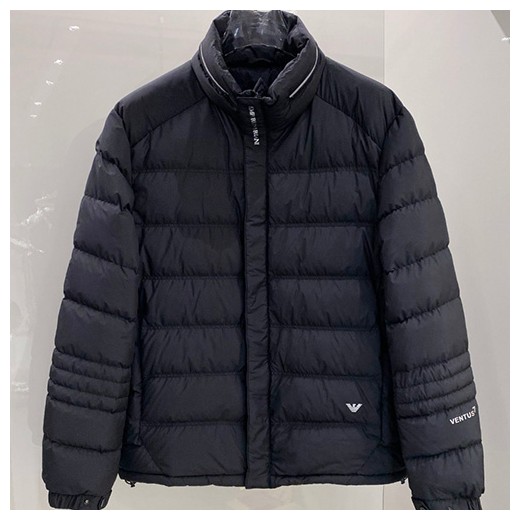 [홍콩명품.ARMANI] 알마니 26SS 로고 다운 패딩 자켓 (블랙), BM24475, HH, 레플리카의류,미러급사이트