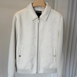 [홍콩명품.ZEGNA] 제냐 26SS 로고 레더 가죽 카라 봄버 자켓 (4컬러), BM24480, HH, 레플리카의류,미러급사이트