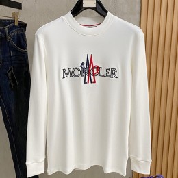 [홍콩명품.MONCLER] 몽클레어 26SS 로고 자수 긴팔 티셔츠 (2컬러), BM24491, HH, 레플리카의류,미러급사이트