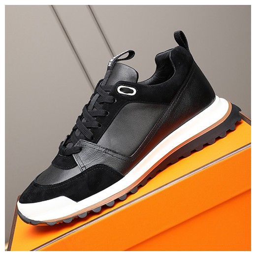 [홍콩명품.Hermes] 에르메스 26SS 로고 Bouncing 스니커즈 운동화 (블랙), SE6088, GHS, 명품스니커즈,운동화,구두,로퍼,하이탑,신발
