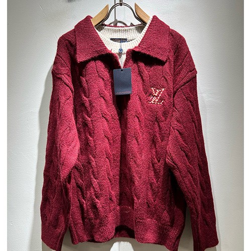 [홍콩명품.LOUIS VUITTON] 루이비통 26SS 로고 카라 니트 가디건 자켓 (2컬러), BM24593, 레플리카의류,미러급사이트