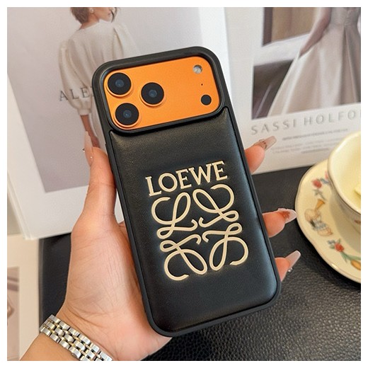 [홍콩명품.LOEWE] 로에베 26SS 로고 아이폰 레더 가죽 핸드폰 케이스 커버 (2컬러), ET3313, NNT, 홍콩명품의류,구매대행,온라인명품