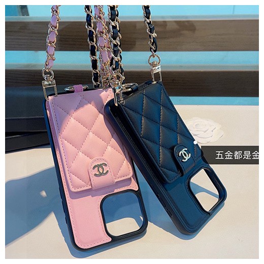 [홍콩명품.CHANEL] 샤넬 26SS 로고 아이폰 레더 가죽 핸드폰 케이스 월렛 커버 (2컬러), ET3316, NNT, 홍콩명품의류,구매대행,온라인명품