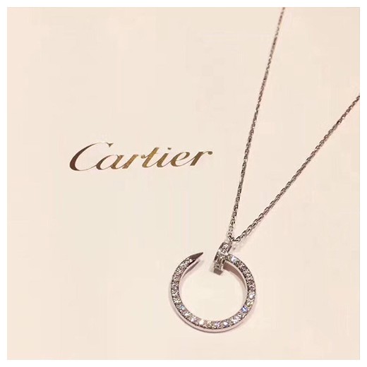 [홍콩명품.CARTIER] 까르띠에 26SS 로고 다이아 장식 목걸이 (2컬러), ET3347, NNT, 명품레플리카 모자 캡 남자여자