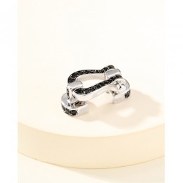 [홍콩명품.FRED] 프레드 26SS 로고 Force 10 다이아 장식 스몰 팔찌, ET3374, NNT, 명품레플리카 모자 캡 남자여자