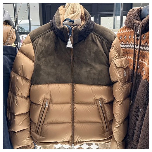 [홍콩명품.MONCLER] 몽클레어 26SS 로고 구스다운 패딩 자켓 (브라운), BM24632, PG, 레플리카의류,미러급사이트