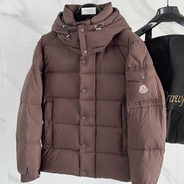 [홍콩명품.MONCLER] 몽클레어 26SS 로고 후드 구스다운 패딩 자켓 (2컬러), BM24634, HH, 레플리카의류,미러급사이트