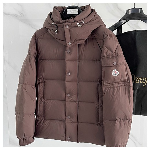 [홍콩명품.MONCLER] 몽클레어 26SS 로고 후드 구스다운 패딩 자켓 (2컬러), BM24634, HH, 레플리카의류,미러급사이트