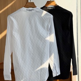 [홍콩명품,Christian Dior] 디올 26SS 로고 오블리크 V넥 남방 셔츠 (2컬러), BM24687, 레플리카의류,미러급사이트