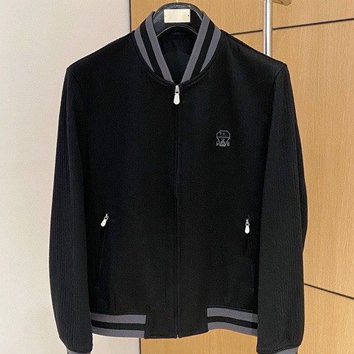 [홍콩명품.Brunello Cucinelli ] 브루넬로 쿠치넬리 26SS 로고 울 봄버 자켓 (3컬러), BM24699, 레플리카의류,미러급사이트