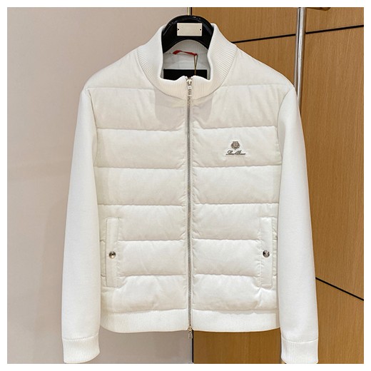 [홍콩명품.Loro Piana] 로로피아나 26SS 로고 터틀넥 코드류이 골덴 레이어드 다운 패딩 봄버 자켓 (3컬러), BM24704, 레플리카의류,미러급사이트