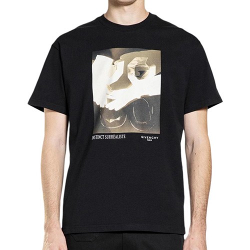 [홍콩명품.GIVENCHY] 지방시 26SS 로고 그래픽 프린트 반팔 티셔츠 (2컬러), BM24713, KK, 레플리카의류,미러급사이트