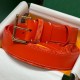 [홍콩명품,GOYARD] 고야드 26SS 로고 FLORIDA 오렌지 레더 가죽 벨트 (4컬러), 4.0cm, BT1517, X1, 명품레플리카,인터넷쇼핑몰,남자명품,해외직구