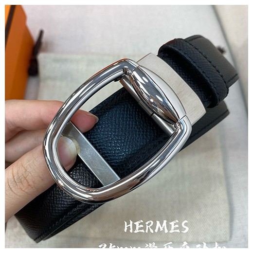 [홍콩명품.Hermes] 에르메스 26SS 로고 레더 가죽 자동 벨트 (2컬러), 3.5cm, BT1537, X1, 명품레플리카,인터넷쇼핑몰,남자명품,해외직구