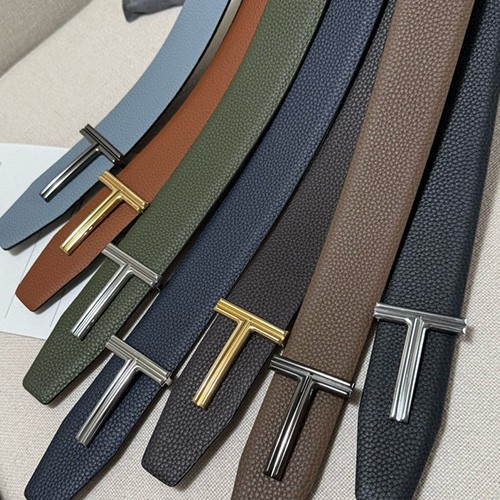 [홍콩명품.Tomford] 톰포드 26SS 로고 T 레더 가죽 벨트 (7컬러), 3.8cm, BT1544, X1, 명품레플리카,인터넷쇼핑몰,남자명품,해외직구