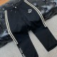 [홍콩명품.LOUIS VUITTON] 루이비통 26SS 로고 자수 조거 팬츠 바지 (블랙), BM24742, 레플리카의류,미러급사이트