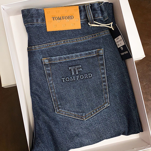 [홍콩명품.Tomford] 톰포드 26SS 로고 데님 팬츠 진 청바지, BM24767, S1F, 레플리카의류,미러급사이트