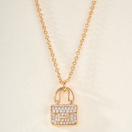 [홍콩명품.Hermes] 에르메스 26SS 로고 다이아 장식 목걸이 (2컬러), ET3438, 홍콩명품의류,구매대행,온라인명품