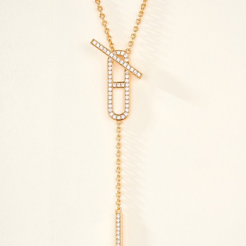 [홍콩명품.Hermes] 에르메스 26SS 로고 Ever Chaine D'Ancre 다이아 장식 목걸이 (2컬러), ET3439, 홍콩명품의류,구매대행,온라인명품