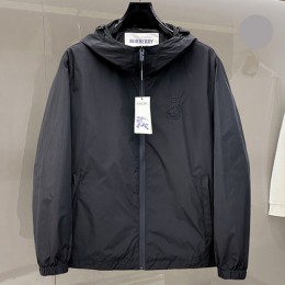 [홍콩명품.Burberry] 버버리 26SS 로고 후드 바람막이 자켓 (블랙), BM24878, KSM, 레플리카의류,미러급사이트