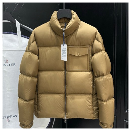 [홍콩명품.MONCLER] 몽클레어 26SS 로고 터틀넥 구스다운 패딩 자켓 (2컬러), BM24894, KSM, 레플리카의류,미러급사이트