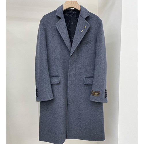 [홍콩명품.LOUIS VUITTON] 루이비통 26SS 로고 모노그램 울 코트 자켓 (그레이), BM24905, TOM, 레플리카의류,미러급사이트